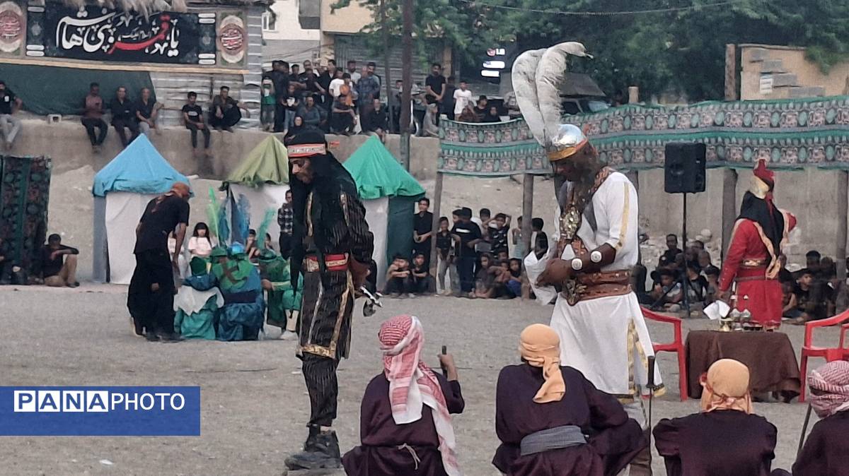 آیین سنتی تعزیهخوانی روز عاشورا در میناب