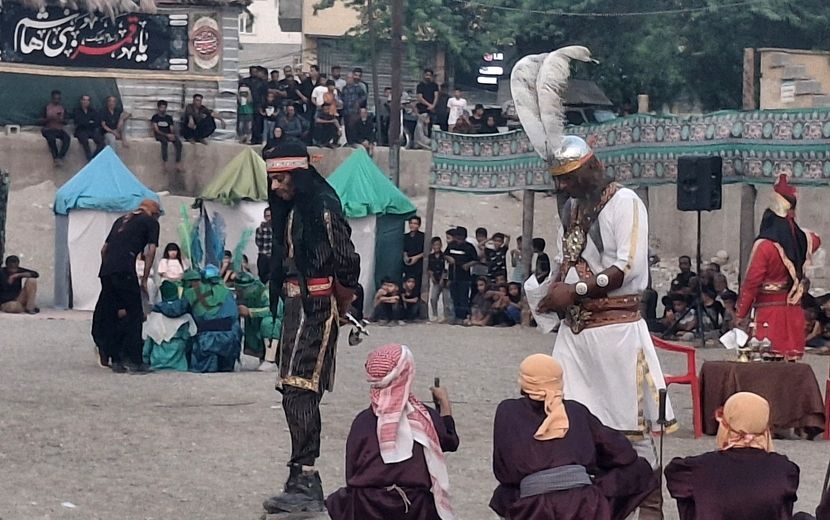 آیین سنتی تعزیه‌خوانی روز عاشورا در میناب 