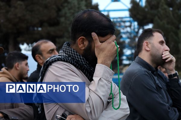 مراسم تشییع شهدای گمنام و یوم الزهرا در کرج