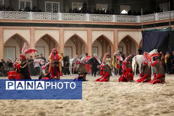 برگزاری تعزیه روز اربعین امامزاده شاه کرم