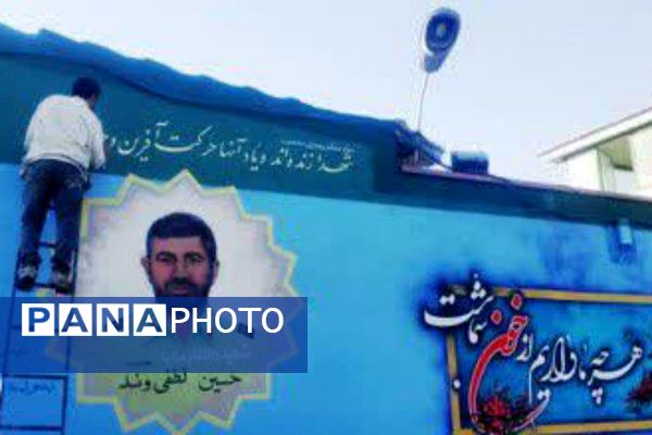 برپایی موکب پذیرایی و قاب‌های ایثار؛ از خاکریز تا بوم نقاشی در فیروزکوه