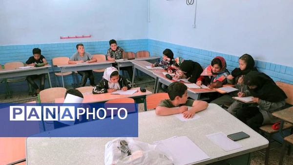 برگزاری اردوی جهادی در روستای قوچ پلنگ شهرستان کاشمر 