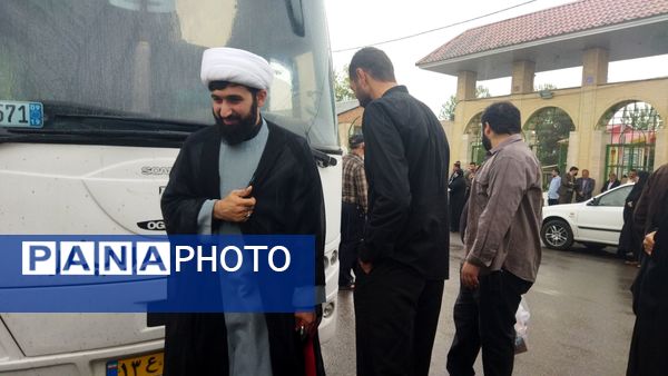 اعزام دانش‌آموزان دختر قائمشهری به اردوی راهیان نور