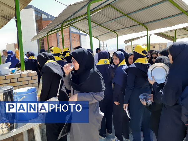جلوه‌هایی از پیش اردوی دختران خراسان شمالی در بجنورد