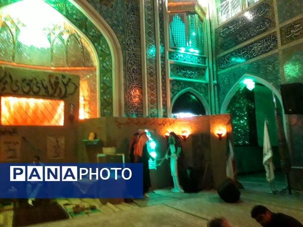 عزاداری دهه دوم فاطمیه در تکیه ابوالفضلی 