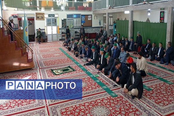 دومین  نماز جمعه آبان  ماه در شهر بار نیشابور 