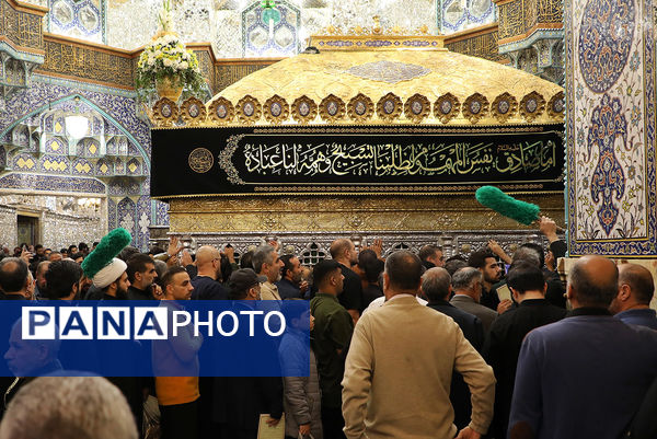 حرم کریمه اهل بیت در  شام شهادت حضرت زهرا(س)