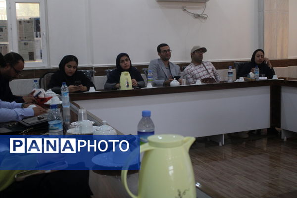 نشست خبری فرمانده انتظامی استان بوشهر با اصحاب رسانه 