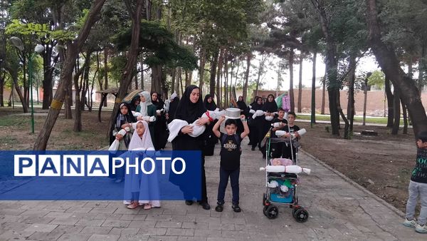 پیاده‌روی جاماندگان اربعین حسینی در اهر
