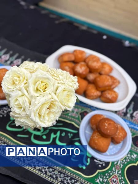 برپایی موکب عزاداری ایام فاطمیه در دبستان مریم بندرعباس