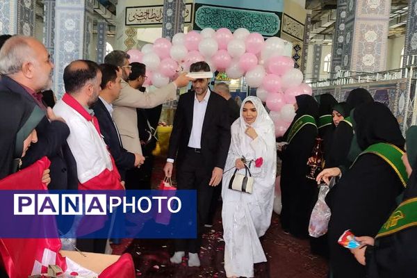 ازدواج آسان در امامزاده حضرتین به مناسبت روز مادر با حضور 300 زوج