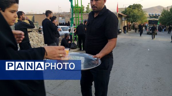 هیات‌ عزاداری‌ در شهر وردنجان‌‌ 
