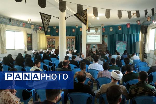 مراسم تکریم و معارفه مسئول نمایندگی ولی‌فقیه در سپاه ناحیه گلپایگان