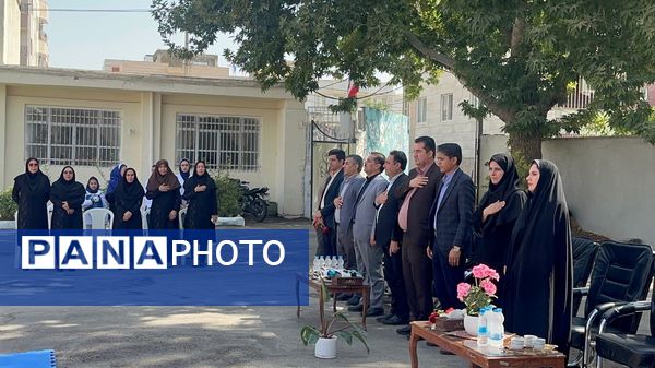افتتاح زمین ورزشی تایل کورت در هنرستان عفت بجنورد