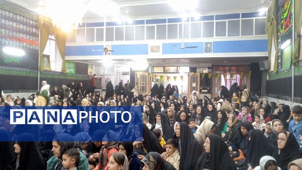 جشن میلاد حضرت زهرا(س) در تکیه علی اکبری فدافن