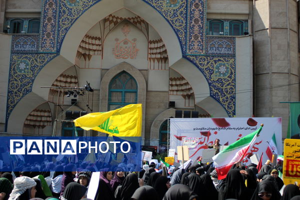 تجمع بزرگ فرهنگیان ولایتمدار شهر تهران