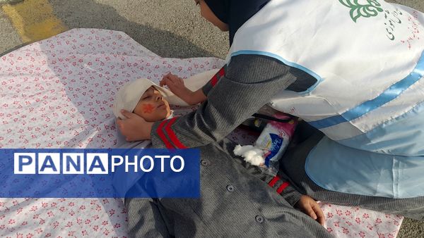  زنگ مانور زلزله در مدرسه نواخته شد