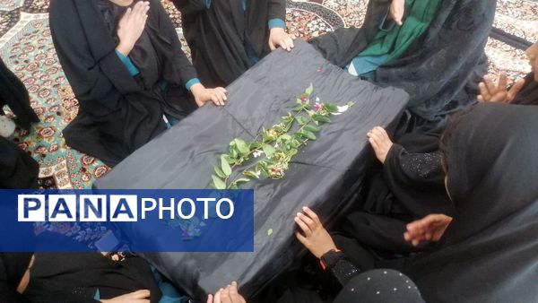 سوگواری دهه فاطمیه ویژه دانش آموزان آموزشگاه زهرا عبداللهیان ارغا 