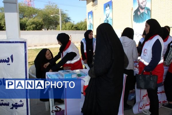 حضور پرشور کودکان در نماز جمعه گچساران