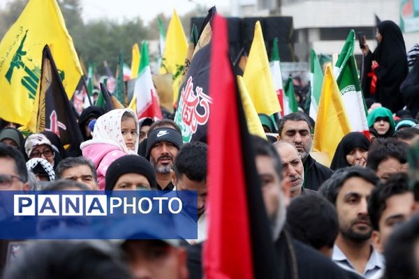 بزرگداشت یاد سید حسن نصرالله در مشهد 