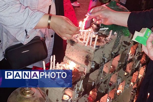 شام غریبان در حسینیه عاشقان ثارالله قائمشهر
