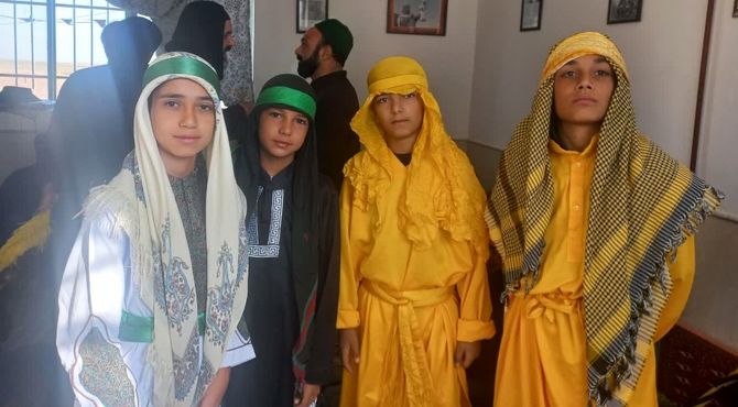 حضور پررنگ نوجوانان در تعزیه خوانی