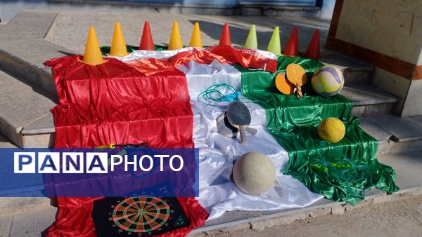 المپیاد ورزشی در مدرسه فرهنگ خلیل آباد 