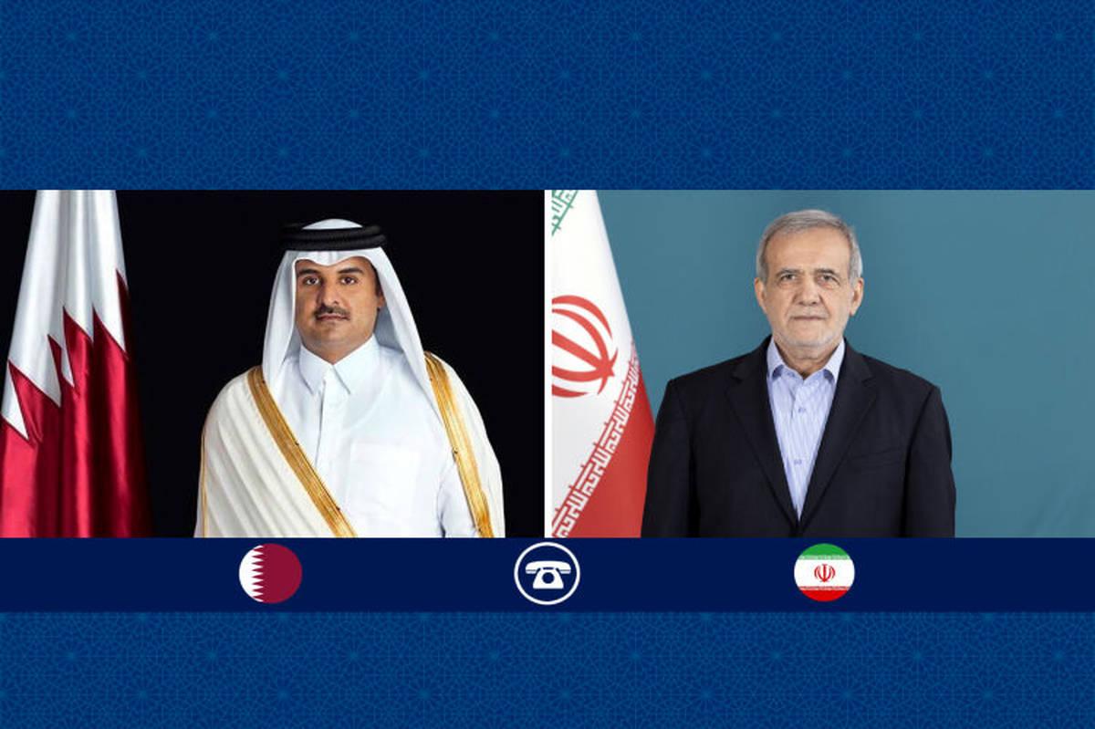 تاکید پزشکیان بر گسترش روابط سازنده، دوستانه و برادرانه با قطر