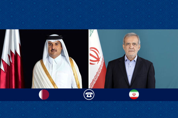 تاکید پزشکیان بر گسترش روابط سازنده، دوستانه و برادرانه با قطر