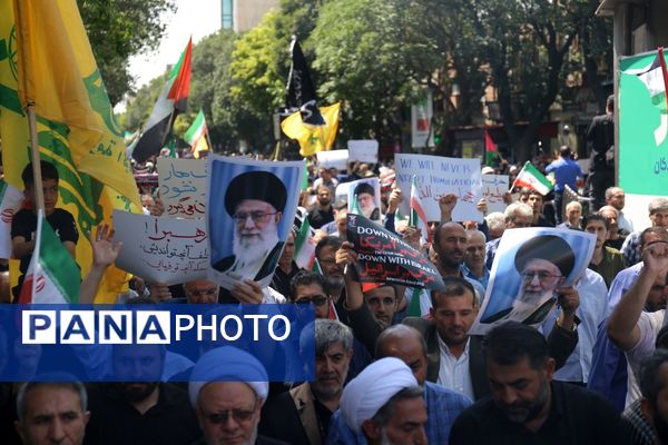 راهپیمایی جمعه خشم در تبریز