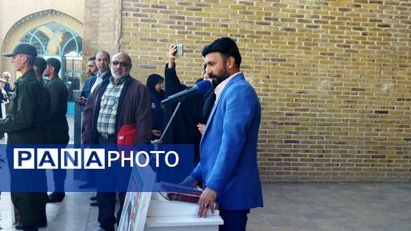 تشییع پیکر جانباز شهید علی فتح آبادی در نیشابور 