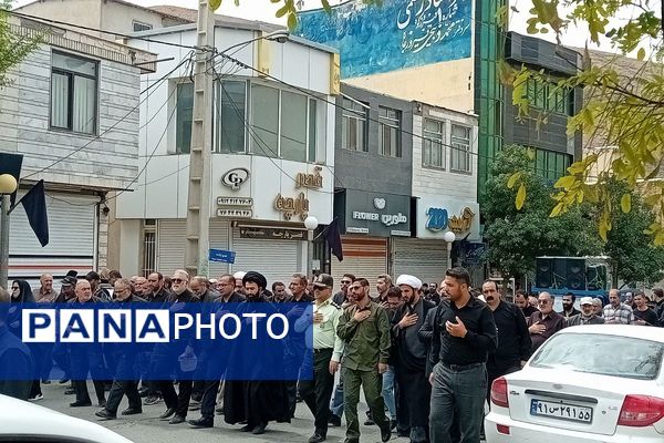 برگزاری مراسم پیاده‌روی جاماندگان اربعین درشهرستان فیروزکوه