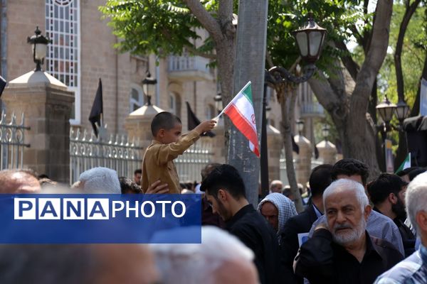 راهپیمایی جمعه خشم در تبریز