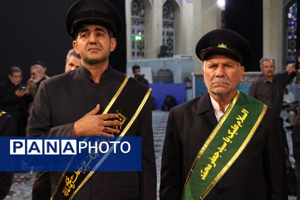 استقبال از شهدای گمنام در امامزاده سیدجعفر محمد یزد