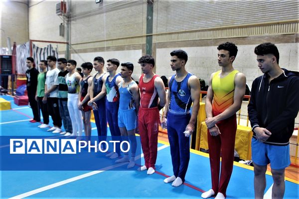 مسابقات انتخابی تیم ملی جوانان ژیمناستیک هنری در قم