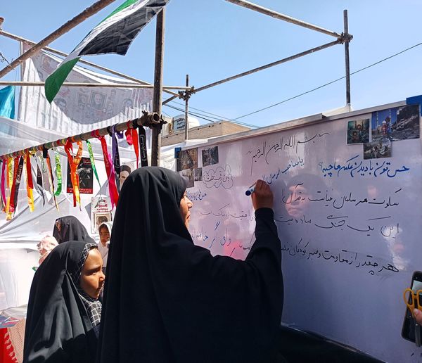 حضور مردم باخرز در راهپیمایی روز قدس و حمایت از فلسطین اشغالی