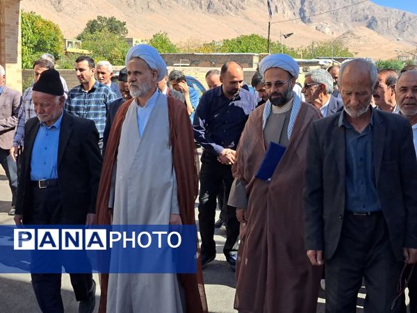 راهپیمایی بشارت نصر در شهر و بخش گندمان 