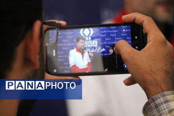 بازدید مدیرعامل جمعیت هلال‌احمر یزد از دفتر خبرگزاری پانا استان یزد