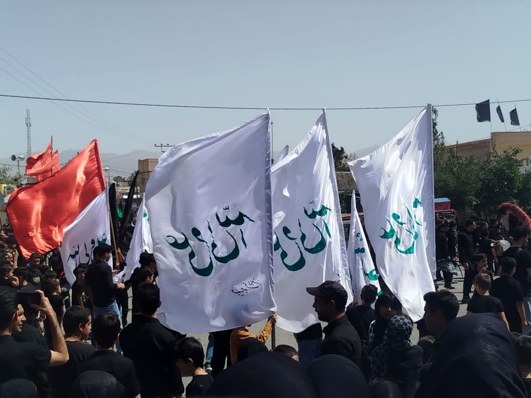 شور حسینی اهالی روستای فدافن