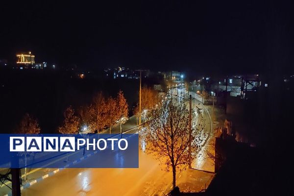 جلوه زمستانی طبیعت شهر بار نیشابور 