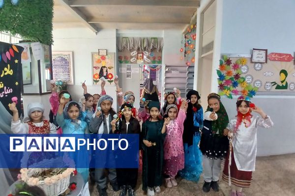 گرامیداشت میلاد حضرت زهرا (س) در دبستان فرزانگان رباط‌کریم