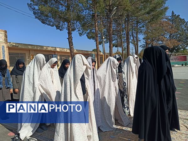 برگزاری نماز باران در شهرستان کاشمر