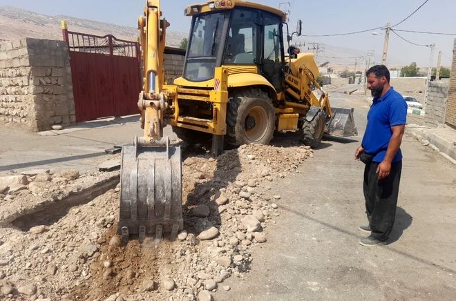 آب رسانی به روستاهای بخش ماژین دره شهر 