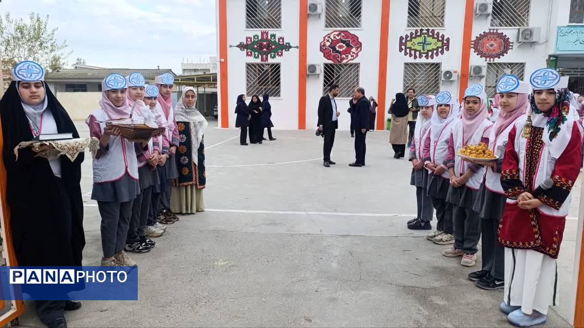 افتتاحیه اتاق بهداشت در دبستان دخترانه شاهد بندرترکمن