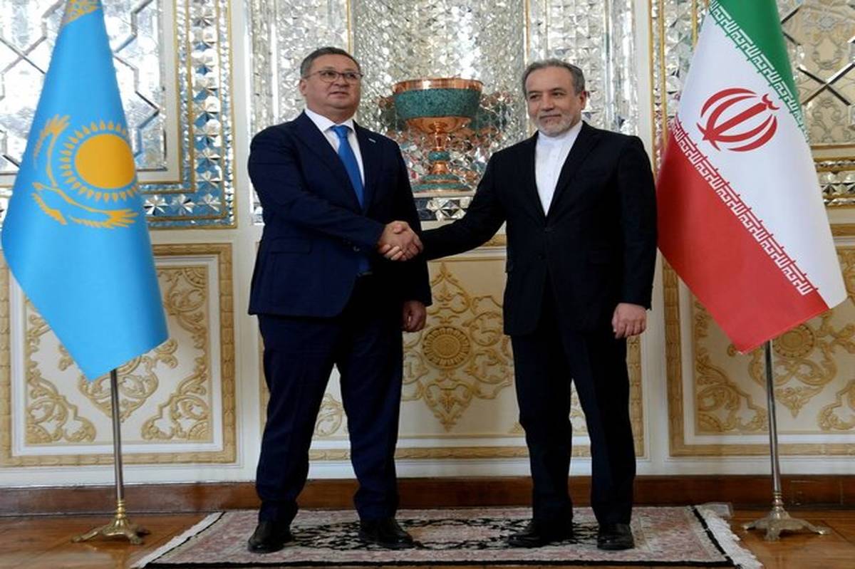 دیدار وزیران خارجه ایران و قزاقستان در تهران