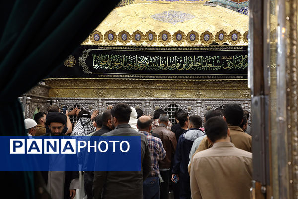 حرم کریمه اهل بیت در  شام شهادت حضرت زهرا(س)