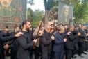 مراسم عزاداری حسینی در تبریز با حضور رئیس جمهور