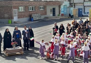 برگزاری جشن غنچه ها ،جشن شگفتن نوآموزان پیش دبستانی در ملارد 