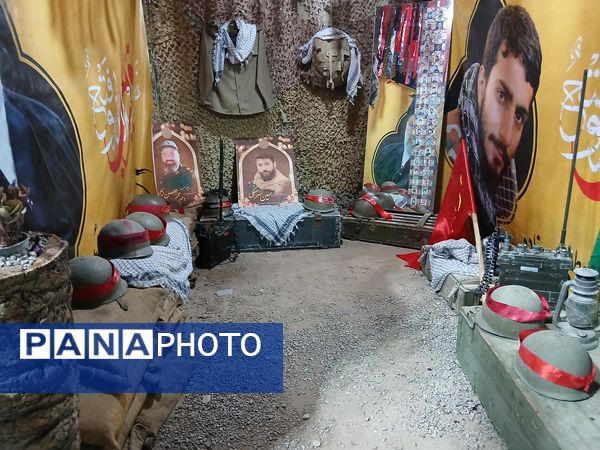 برپایی نمایشگاه حدیث غربت همراه با میزبانی شهید گمنام