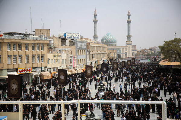 عزاداری اربعین سیدالشهدا(ع) در حرم حضرت معصومه(س)